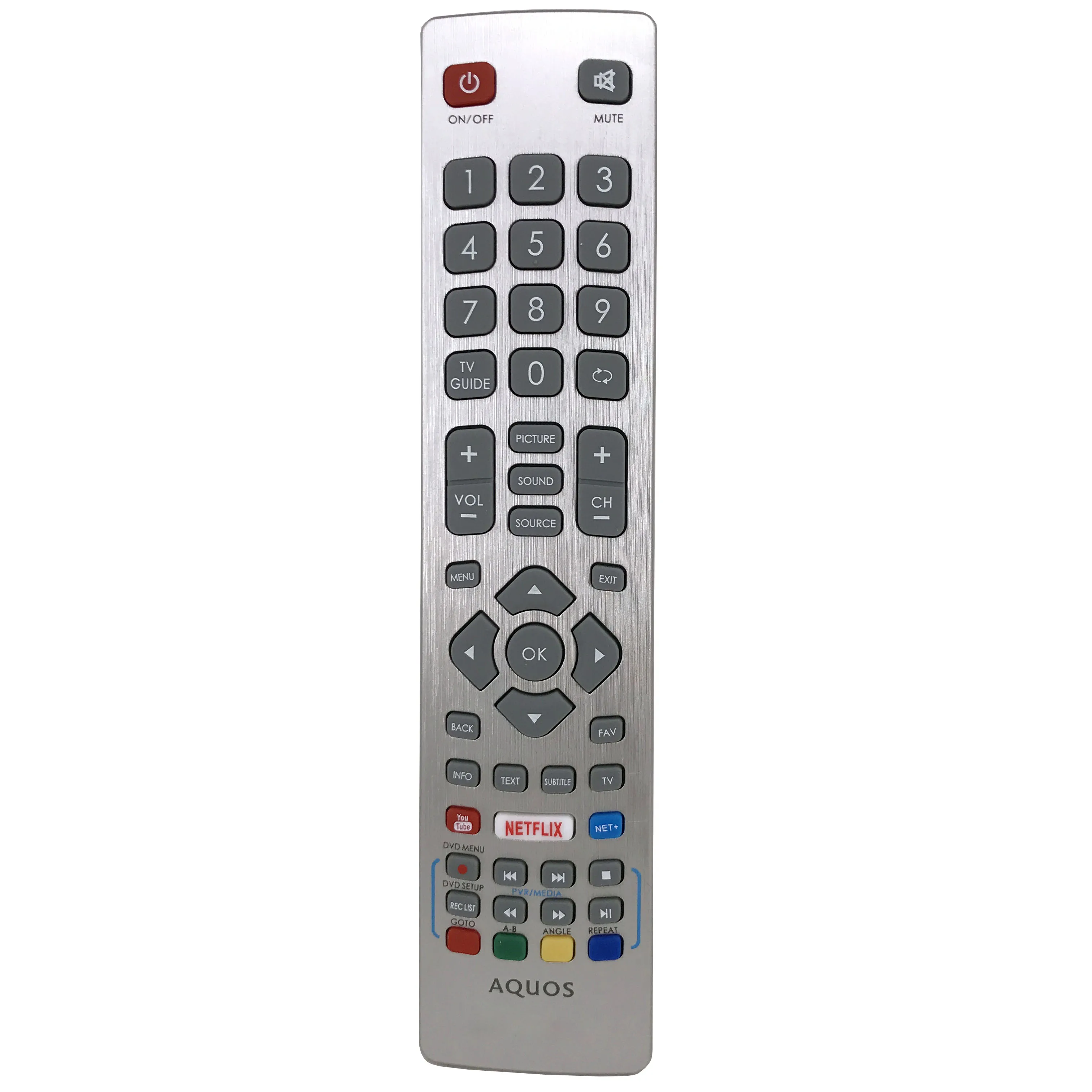 NEW Original Remote control For SHARP Aquos HD Smart LED TV DH1901091551 with YouTube NETFLIX Key SHWRMC0115