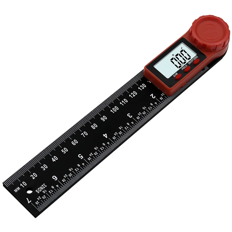 200mm digital instrument angle inclinometer angle digital scale electronic goniometer protractor angle detector