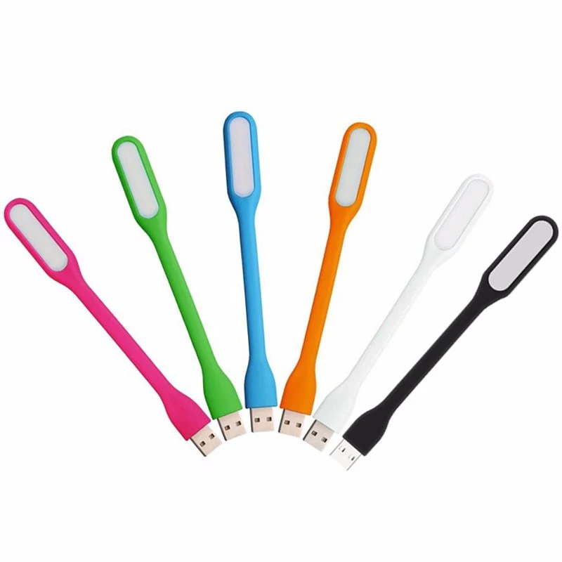 Lampe de lecture Portable pliable à LED, USB, veilleuse, DC 5V, pour Power Bank, ordinateur Portable, Notebook