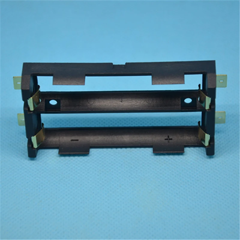 1 шт. Высокое качество для 2X18650 Держатель батареи с бронзовые значки коробка для хранения батареи