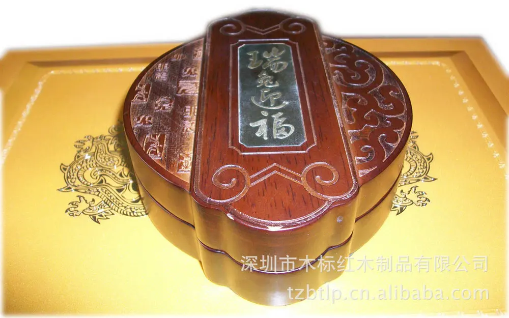 Antique gold and silver coins Muhe wooden box customized all kinds of packaging boutique upscale Muhe Muhe