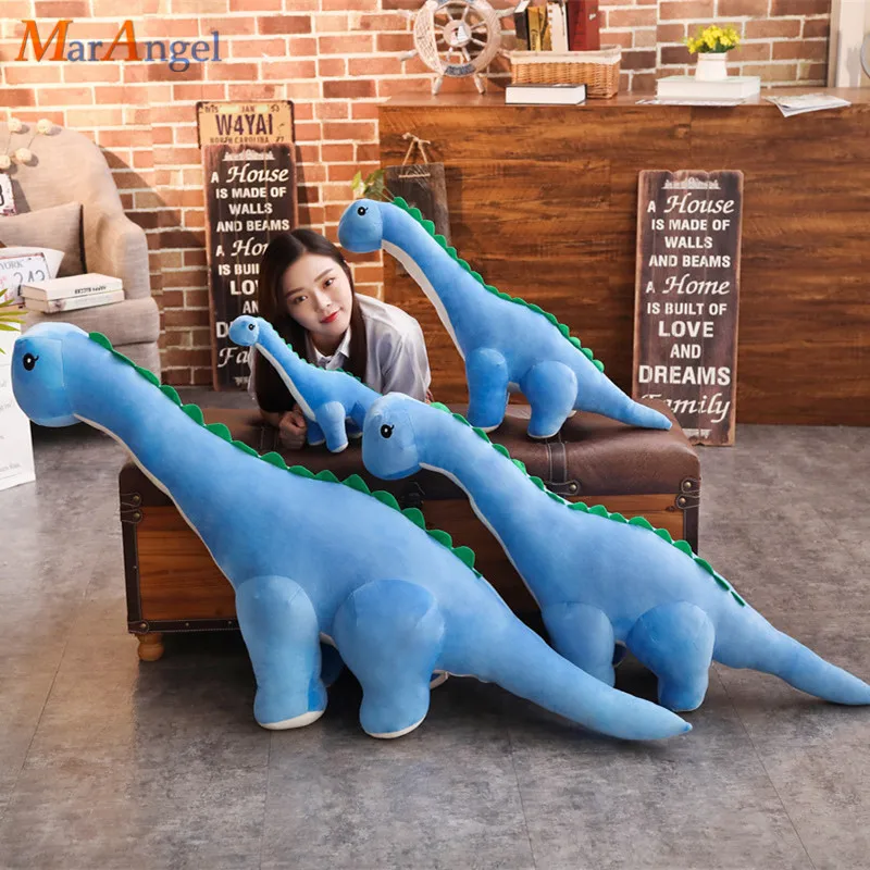 50-100cm Colorful Giant Dinosaur Plush Toys Stuffed Plush Tanystropheus Dolls Children Kids Gifts Birthday Christmas Brinqedos