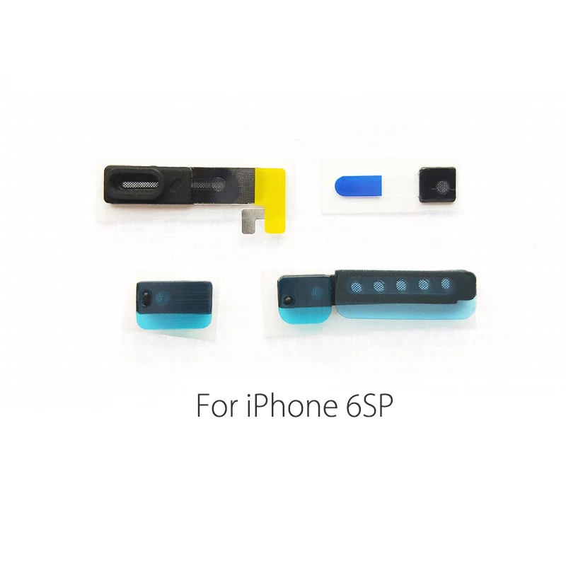 Aocarmo Full Set Dust Net Ear Speaker Loudspeaker Mic Mesh With Adhesive For iPhone 5 5S 6 6P 6S 6SP 7 7P 8 8P X