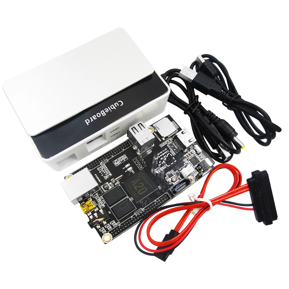 

A20 Raspberry Pi Enhance Version Mini PC Cubieboard 1GB ARM Developme Board Cortex-A8 Kit