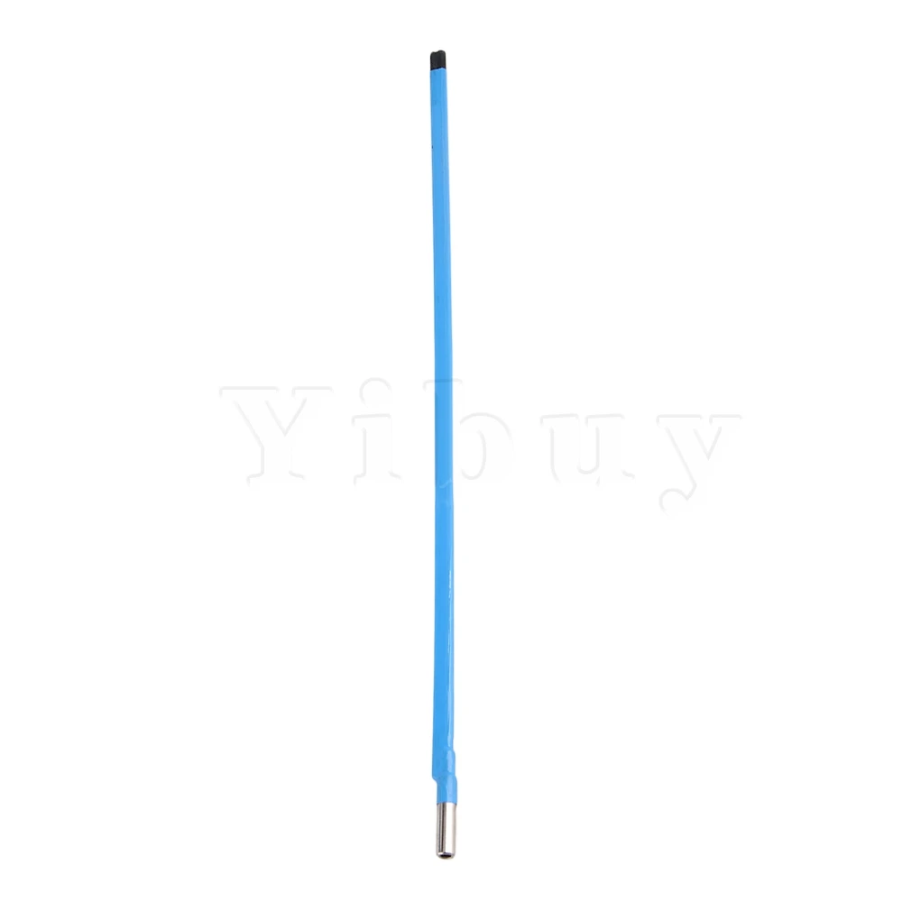 Yibuy Blue 9 x 460mm Guitar Truss Rod Steel Two Way Adjustment Guitar Neck  Rod