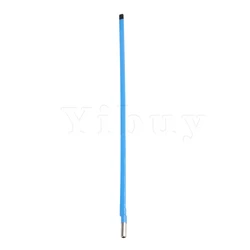 Yibuy Blau 9x460mm Gitarre Truss Rod Stahl Zwei Way Einstellung Gitarre Neck Stange