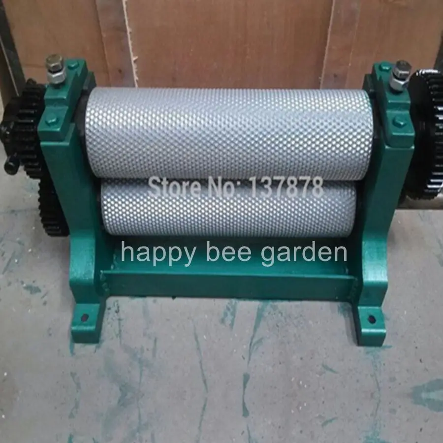 

86*250mm Manual beeswax foundation roller machine