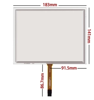 

183*141 new 8 inch resistance touch screen industrial equipment medical equipment vehicle display