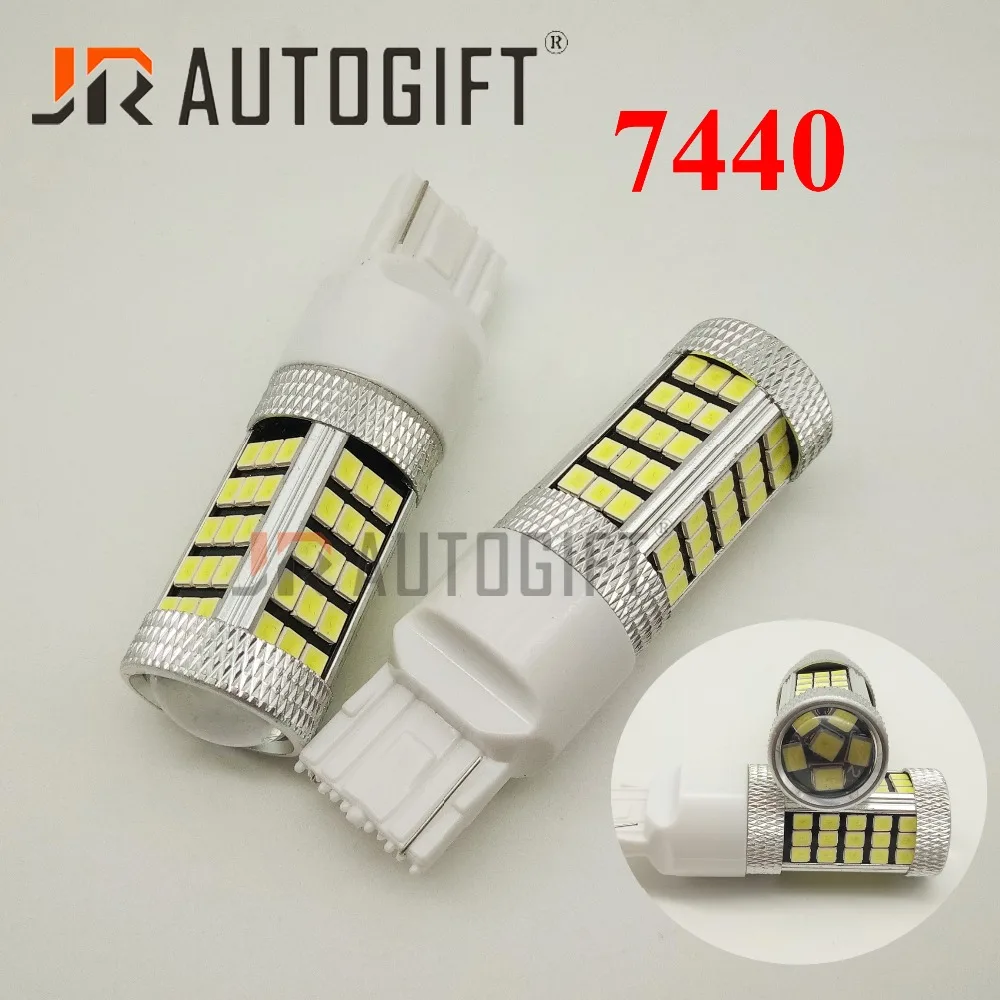 50x High Power Car LED S25 1156 1157 Bulbs 3528 66 smd BA15S BAY15D T20 7440 7443 Turn Signal Parking Reverse Lights car styling