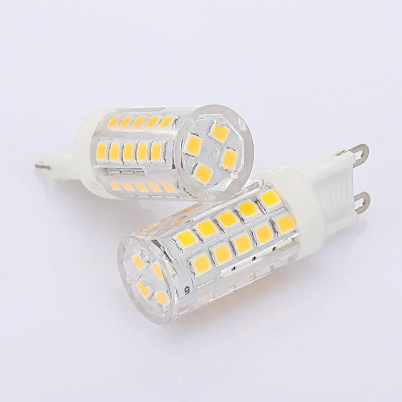 

10pcs No Flicker Ceramic LED G4 Light G9 Led Lamp E14 Bulb 220V AC LED G9 7W 9W 12W SMD 2835