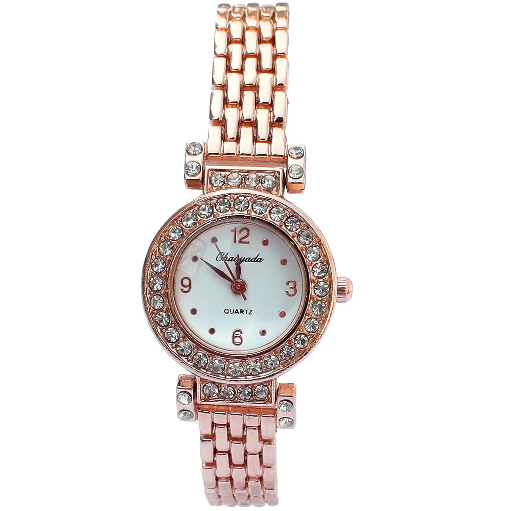 여성용 전자 쿼츠 손목시계, 여성용 시계 팔찌, 최신 패션