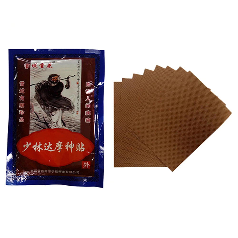 

40pcs/5bags Shaolin Chinese herbal medicine Plaster Stiff Shoulder Pain Relieving Patch Rheumatoid Arthritis back pain relieving