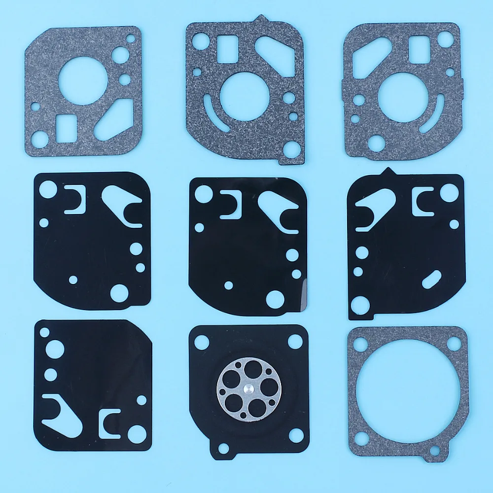 Carburetor Repair Rebuild Gasket Kit For McCulloch Trim Mac 2250 210, 240, 241, 251, 251SST Trimmers Strimmers Brush Cutters