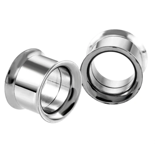 2 Teile/los 2mm-30mm Edelstahl Ohr Bahre Expander Tunnel und Plugs Ohrringe Geschraubte Zurück Ohr Dilatationen ohr Expansions