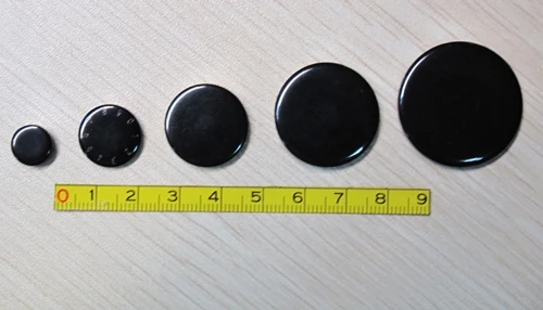 Dia 22mm 13.56 MHZ ISO15693 Rfid Tag met I code Sl High Tepreture Tag 100X