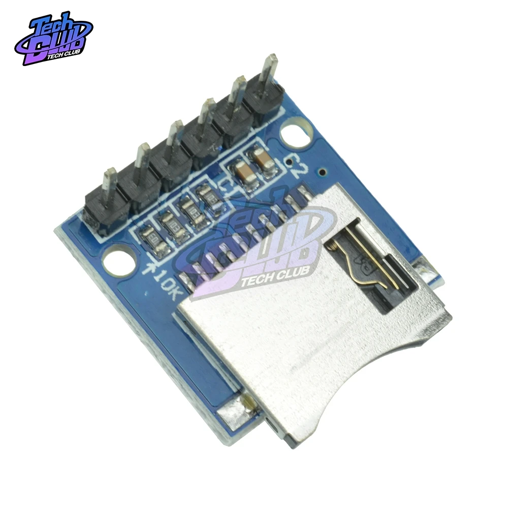 Micro SD Storage Expansion Board Micro SD TF Card Memory Shield Module SPI interface  For Arduino 4.5V-5.5V