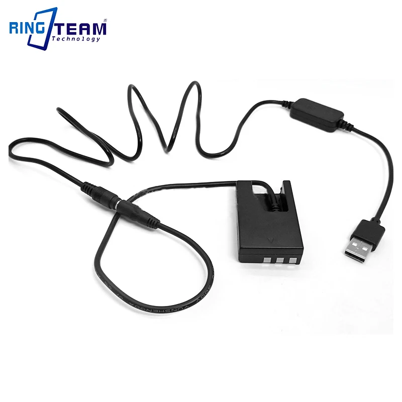 

Free Shipping DC 5V USB Drive Power Cable + EN-EL9 battery DC Coupler EP-5 for Nikon D5000 D3000 D60 D40 Digital Cameras