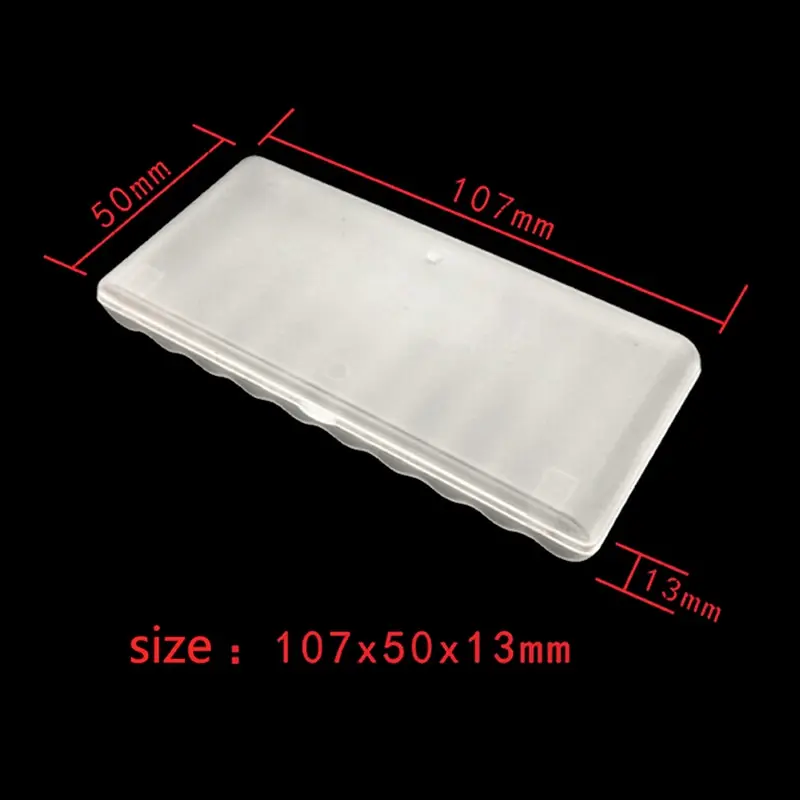 1pcs Portable Plastic Battery Case Cover Holder Storage Box For 10pcs AAA Batteries Storage case for 10pcs AAA battery