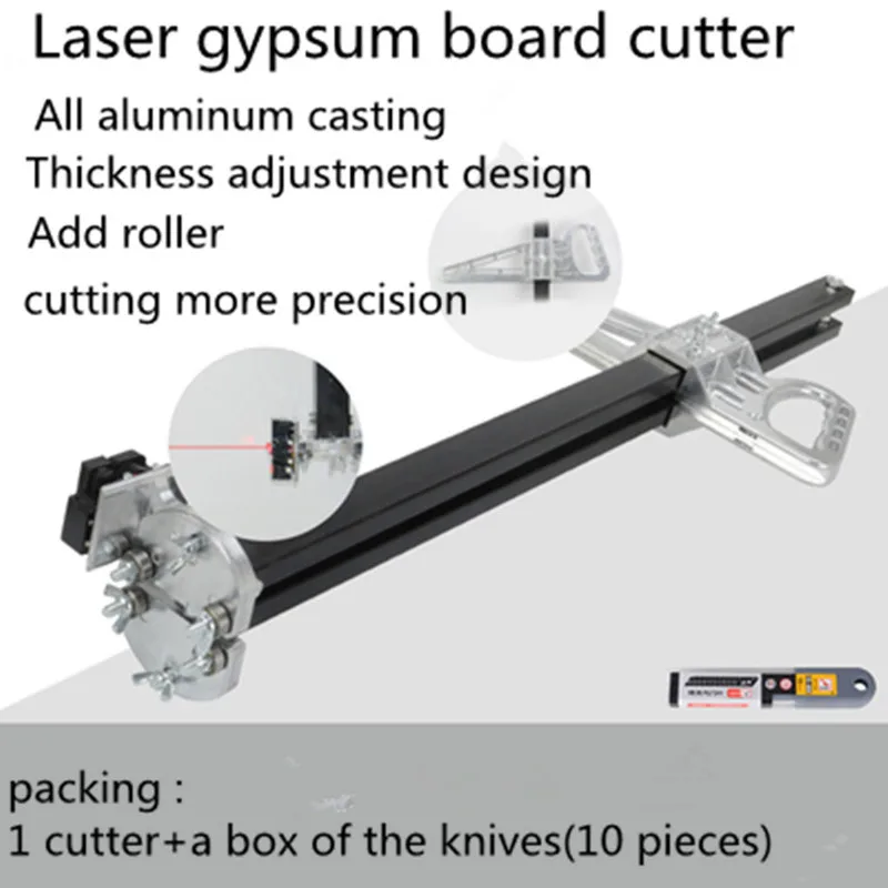 No Dust Gypsum Board High Precision Atomatic Cutter Easy Operation DIY GYPSUM board cutter 2-60cm cutting range laser cutting