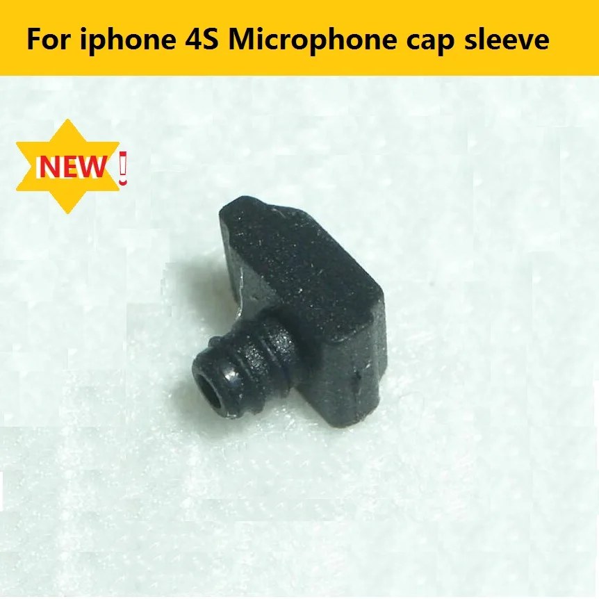 Microphone cap sleeve For iphone 4S Microphone pouches for iphone 4s Last inserted Replacement parts