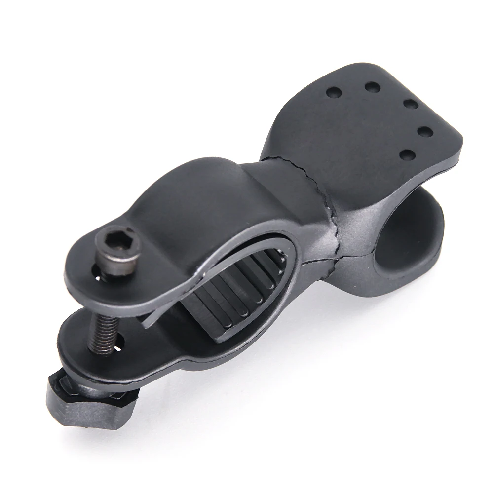 Rotation Flashlight Mount Holder Bicycle Mounting Bracket Torch 360 Degrees Clip