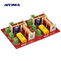 AIYIMA 2Pcs 200W Audio Speaker Frequency Divider 3 Way Crossover Treble Midrange Bass Independent Crossover Speakers Filter DIY