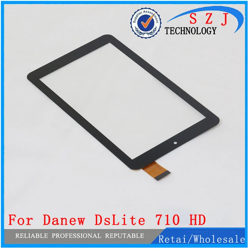 

Новый 7-дюймовый сенсорный экран для планшета Danew DsLite 710 HD, дигитайзер, стеклянный сенсор, замена, бесплатная доставка