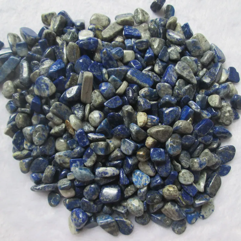 Natural Nunatak Energy Stone Lapis Lazuli Tumbled Stone Crystal Healing Reiki Decorative Throat Chakra  200g