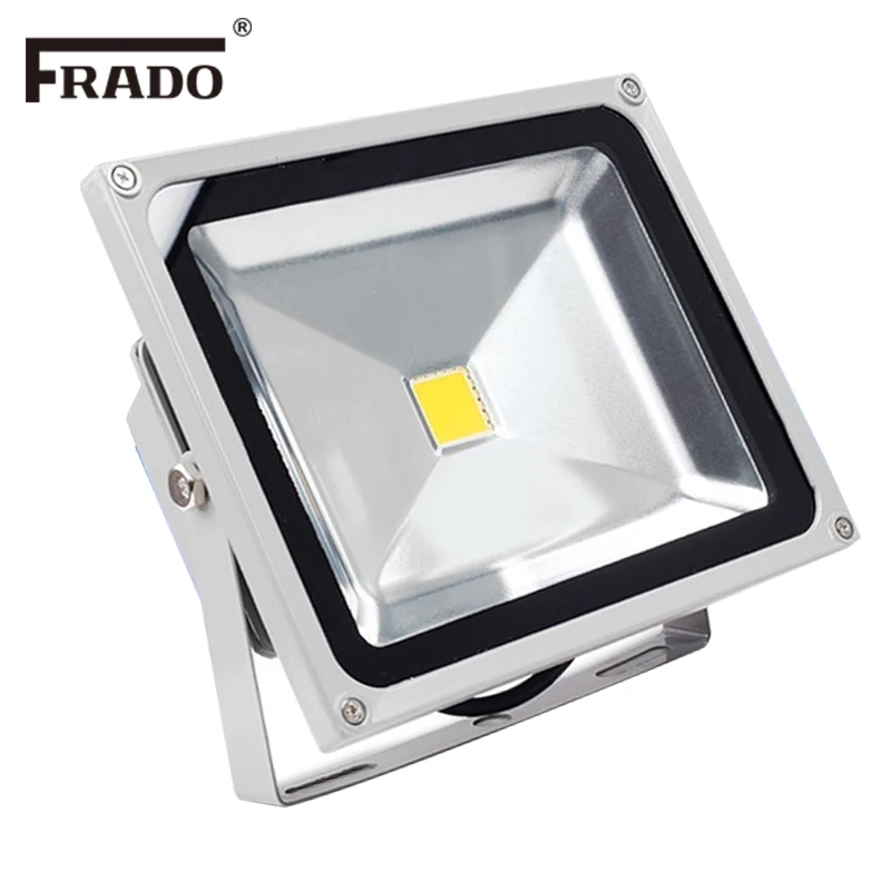 Wasserdichtes LED-Flutlicht, 10 W, 20 W, 30 W, 50 W, IP65, Flutlicht, Reflektor, 220 V, Strahler, Outdoor-Gartenlicht, Außenbeleuchtung – Detail 9