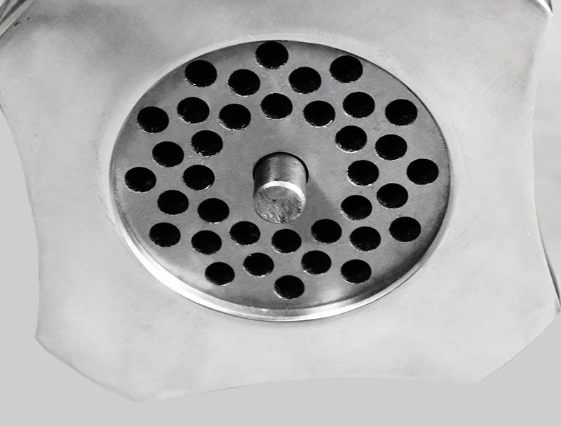 22 #   الفولاذ المقاوم للصدأ 220 كجم / ساعة مفرمة لحم عالية الكفاءة مفرمة لحم للبيع