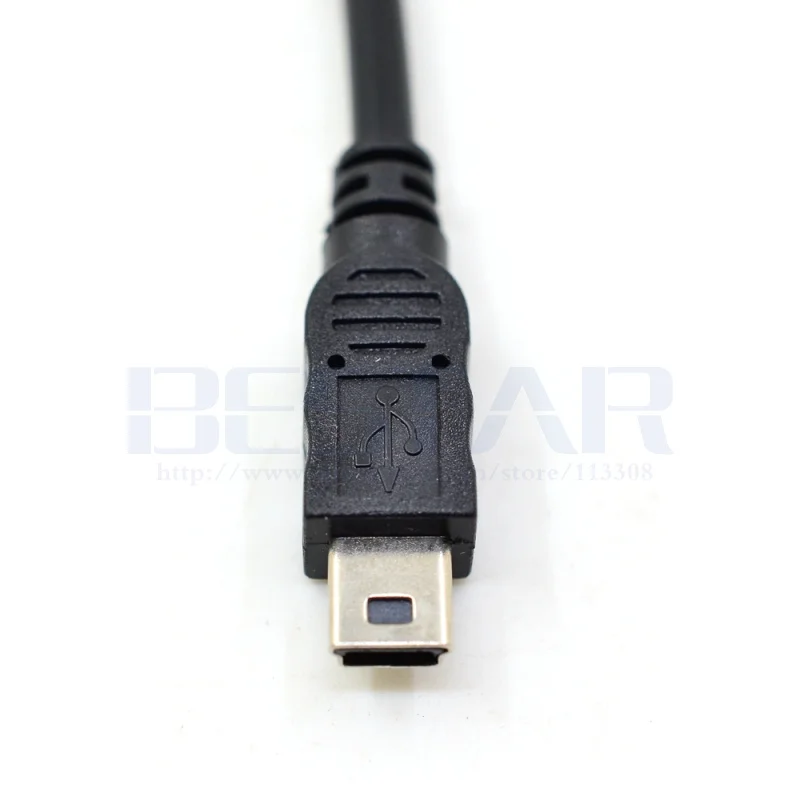 25CM USB Type-c to Mini USB Cable 2.0 5pin Mini-B Male to USB 3.1 USB-C female Converter Adapter Data Charging Cable