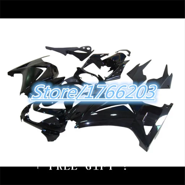 

Injection Complete black Fairing for KAWASAKI Ninja ZX250R 08-12 ZX-250R 2008-2012 ZX 250R EX250 08 09 10 11 12 2008 2012 Ning