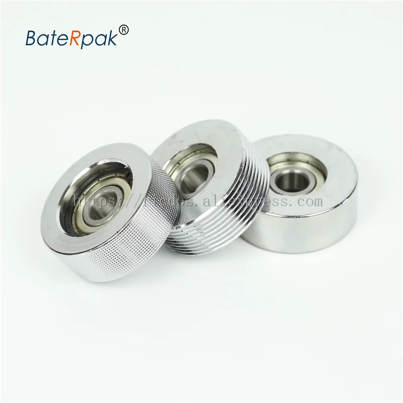 HUALIAN FR770/900 Band sealer Embossed/Striped embossingl/Flat Pulley Wheel,BateRpak continous band sealer parts pressure roller