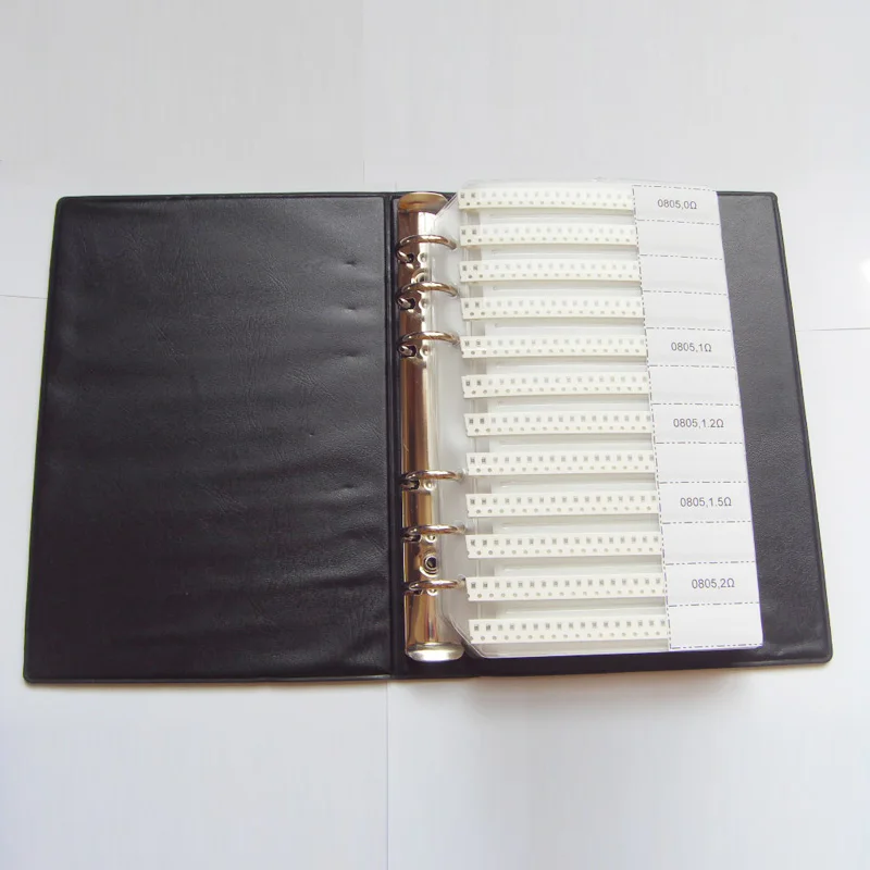 0805 SMD Sample Book 63values 3025pcs 5% Resistor Kit and 17values 700pcs Capacitor Set