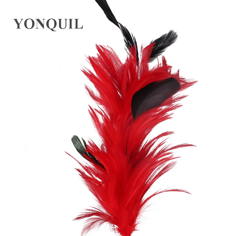 14 Colors 25-35CM Dyed Fluffy Turkey Feather Accessories Colorful DIY Wedding Hats Decorations Elegant Party Clothes Feathers