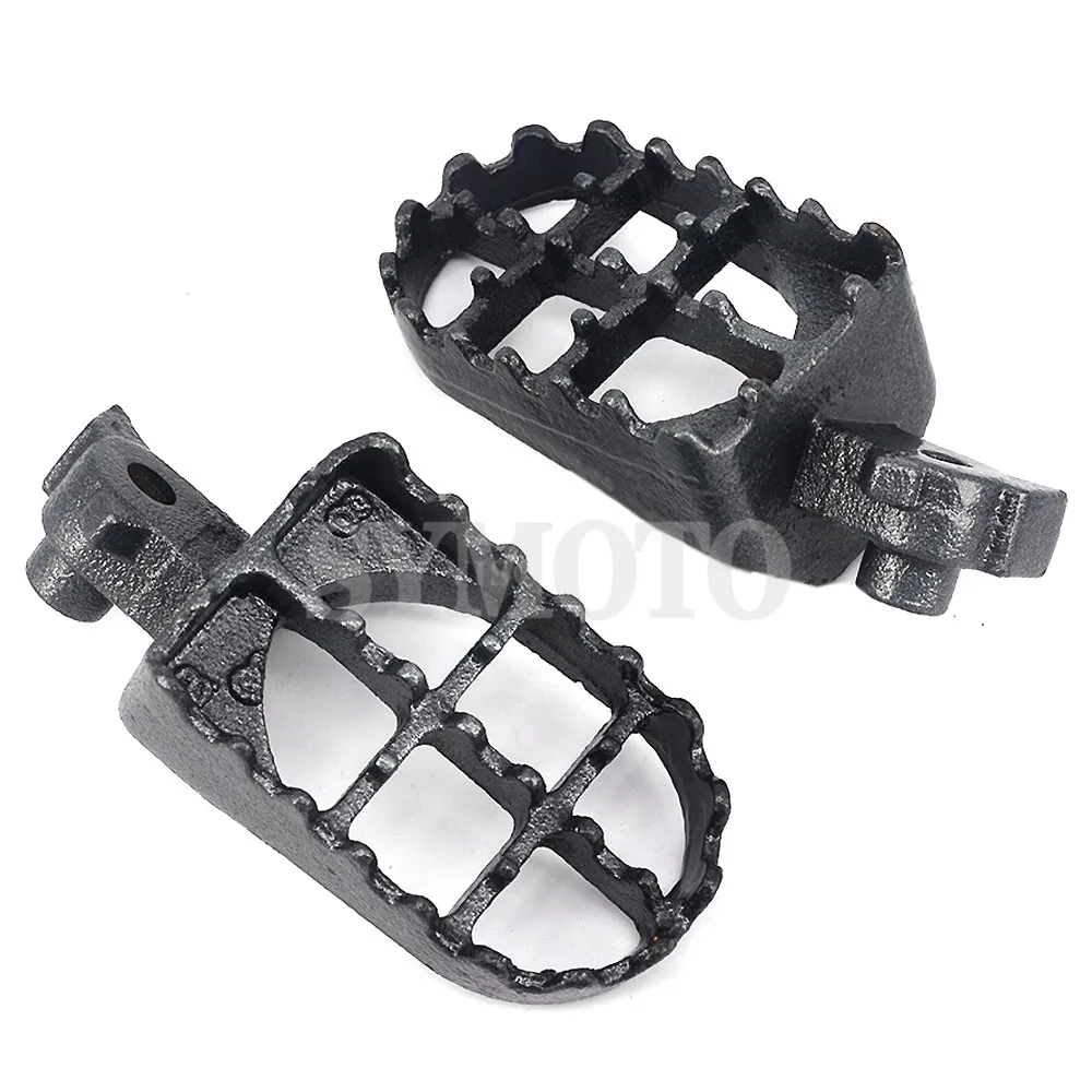 Dirt Bike Motorcycle foot pegs Footrest Pedal For HONDA XR50R XR70R XR80R XR100R 1985 1986 to 2003 For KLR650 KLR 650 1987-2013