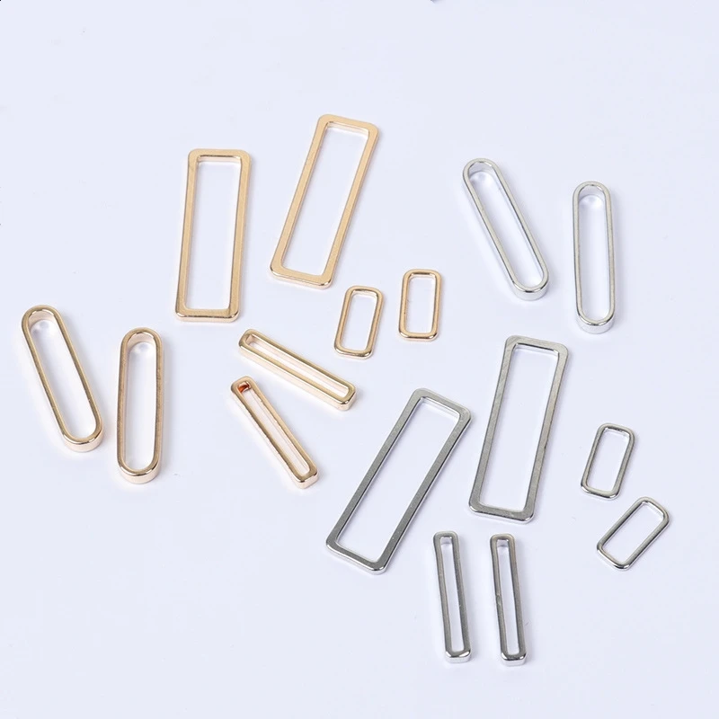 

10pcs Gold Rectangle Connector DIY Stud/Drop Earrings Handwork Handmade Earring Making Accessories Jewelry Findings