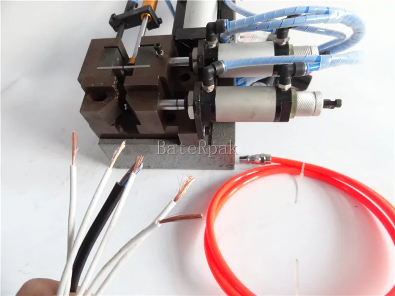 DZ-305 BateRpak Macchina spelafili pneumatica, macchina staccabile in plastica metallica, spelafili elettrico, 110 V/220 V, Max.Dia5mm