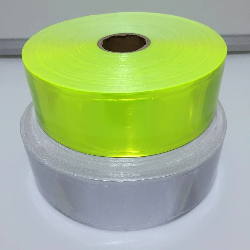 5CM * 5M PVC Reflektierende Warnband Sicherheit Kleidung Zubehör PVC Streifen Nähen Für Kleidungsstück – Detail 6