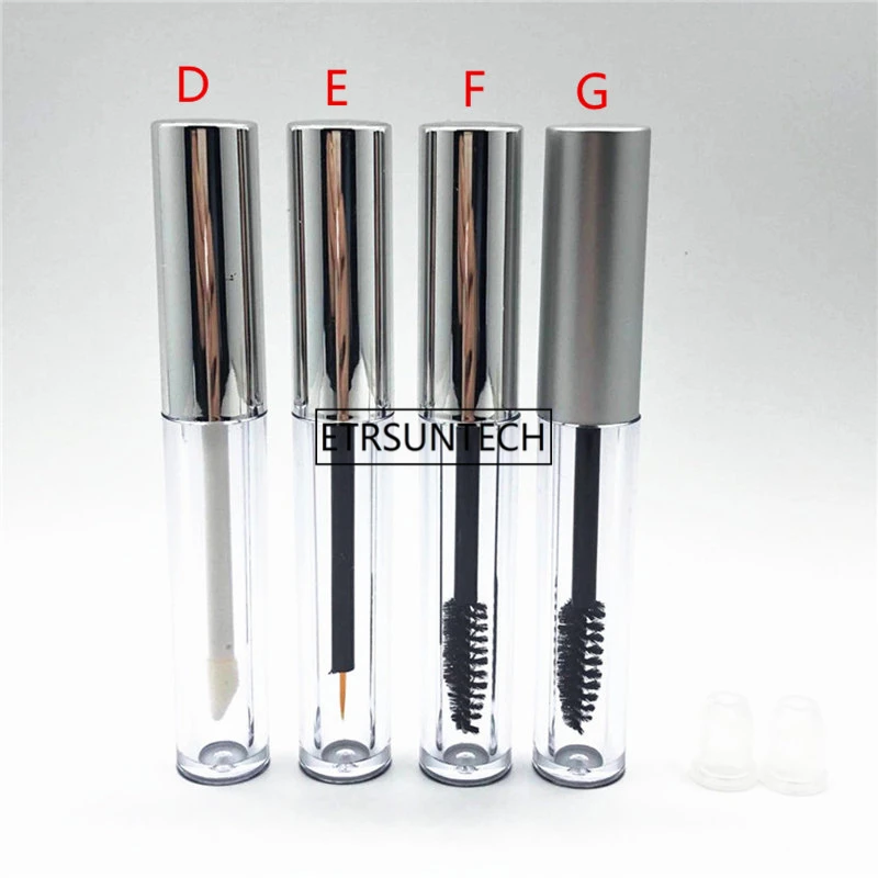 3.5-4ml Empty Eyeliner Container Bottle Tube With Brush,Empty Liquid Lip Gloss Bottle Refillable Tube F1829