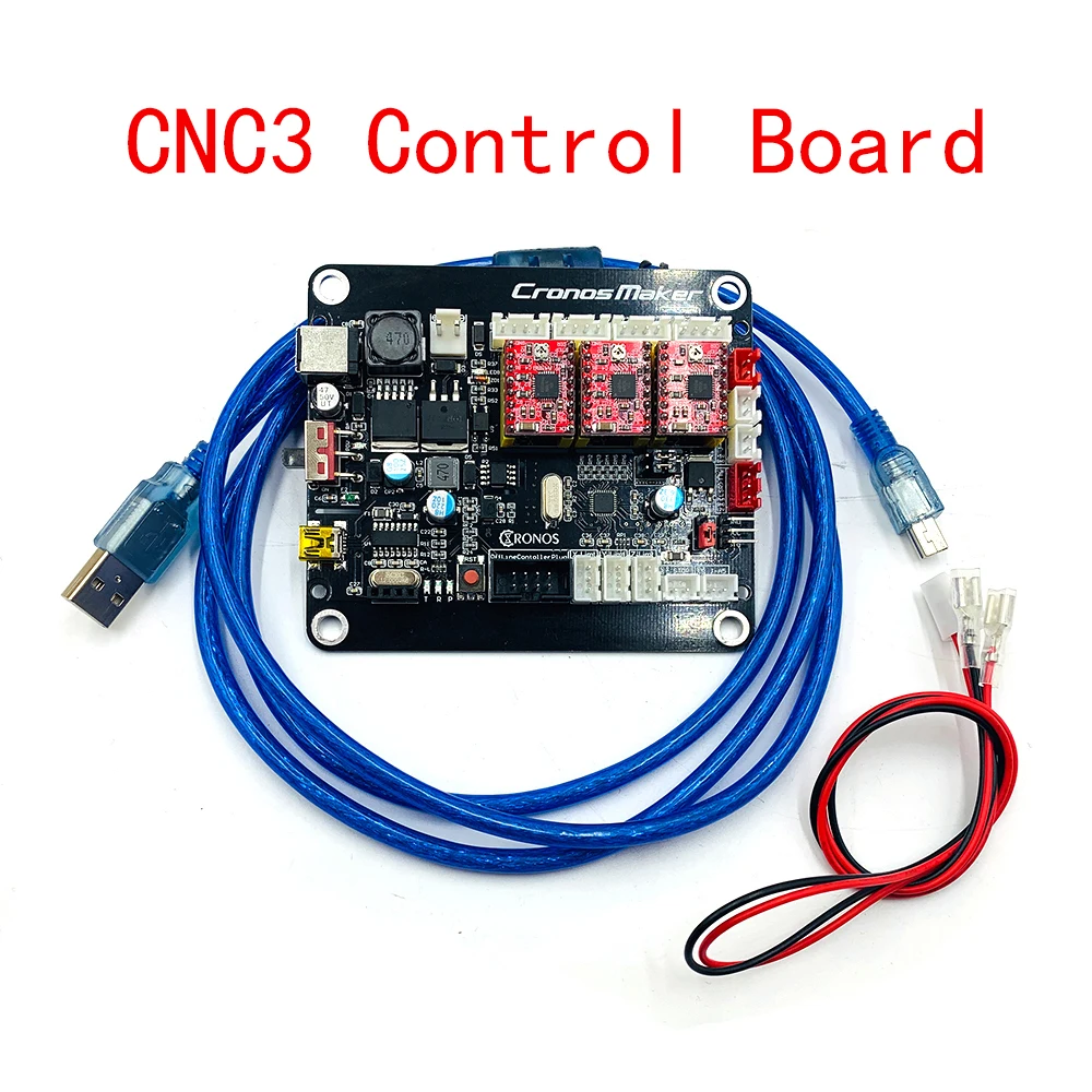 GRBL 0.9 or 1.1 Controller Control Board 3Axis Stepper Motor With Offline Double Y Axis USB Driver  For CNC Laser Engraver