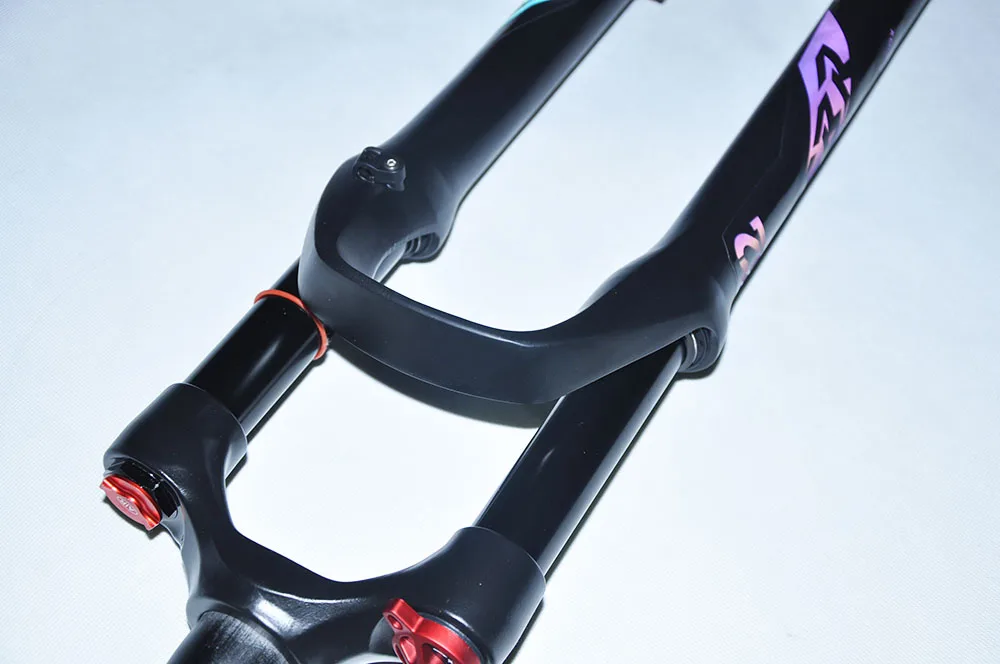 TAOZIK Thru Axis 150 mm  26 27.5 29 er  Light Weight Damping Tapered Oil and Gas Bicycle Fork Air Suspension