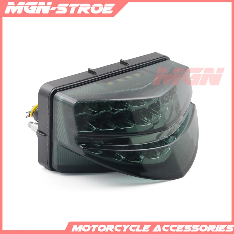 Motorcycle LED Rear Turn Signal Tail Stop Light Lamps Integrated For CBR 600 F4I CBR600 F4i 2001 2002 2003 01 02 03