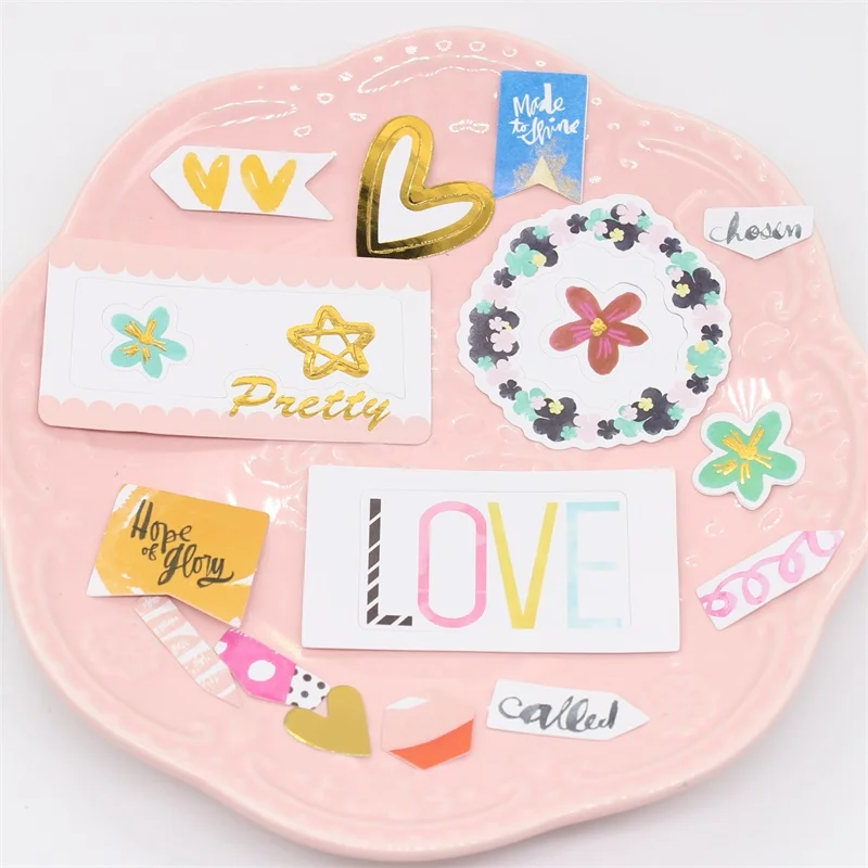 KSCRAFT Cute Photo Frame Paper Stickers for Scrapbooking Happy Planner/ DIY Crafts/ Card Making Decoration