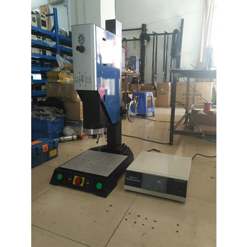 

ultrasonic velcro welding machine 1500w 20khz ultrasonic plastic welding machine video