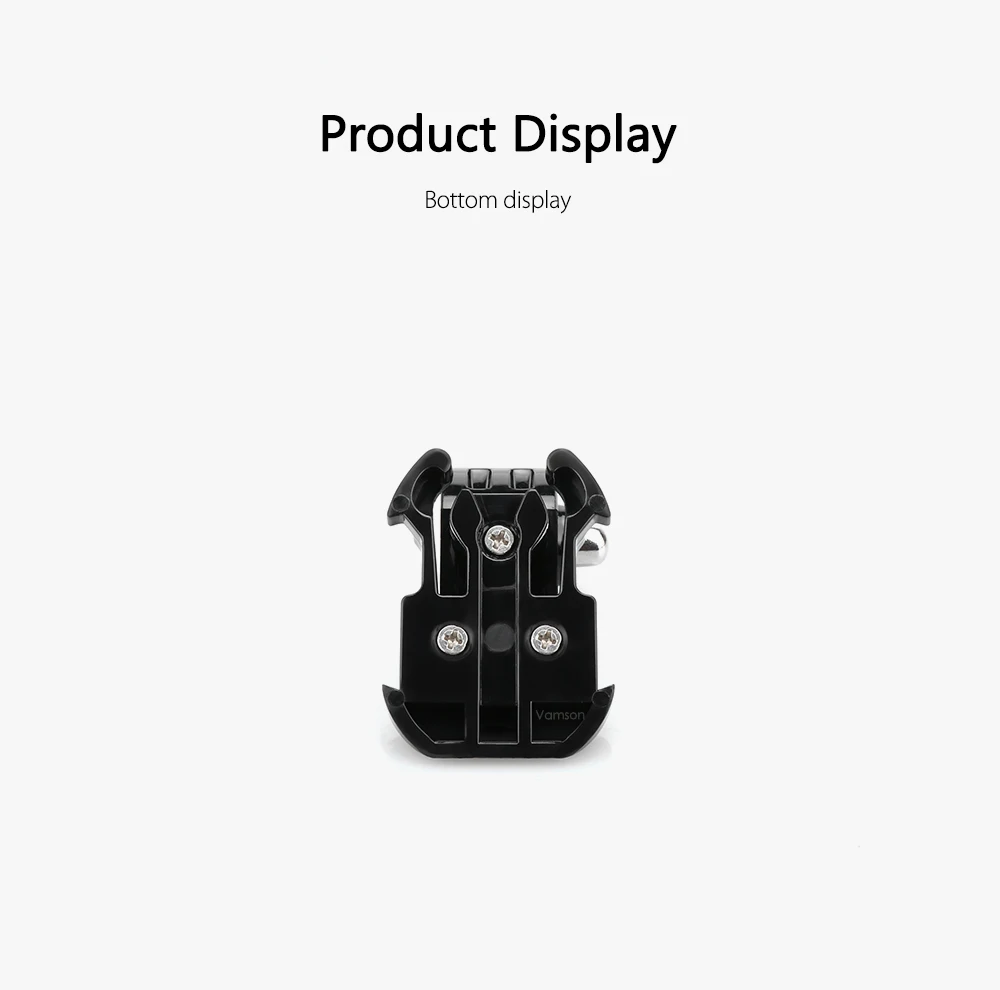 Vamosn for GoPro Accessories J-Hook Buckle Tripod Mount For GoPro Hero 12 11 10 9 8 7 6 5 for Insta360 for DJI SJ400 for Yi