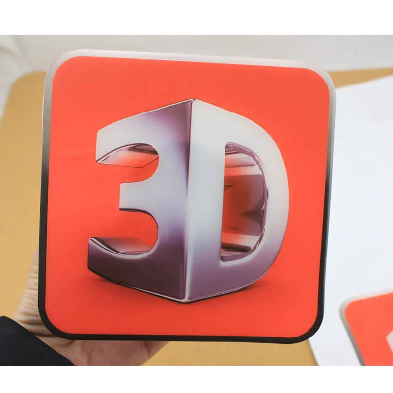 Europese Hot Koop Epoxy 3d Floor Sticker Custom Design Dome Sticker 3d Hars Sticker Kerstcadeau