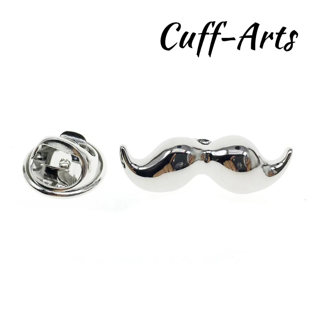 Cuffarts Moustache Lapel Pin Badge For Men 2018 Moustache Lapel Pin Jewelry Gift Party High Quality Trendy Brooches P10003