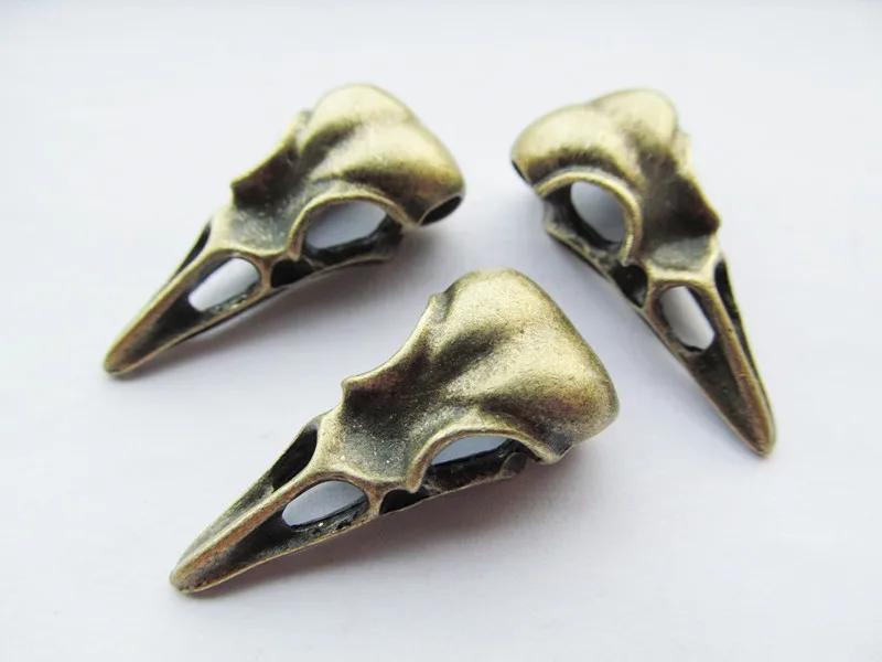 20pcs Antique Silver tone/Bronze/Gold Hollow out Long Mouth Bird/Vulture Pendant Charm/Finding,DIY Accessory Jewelry Making