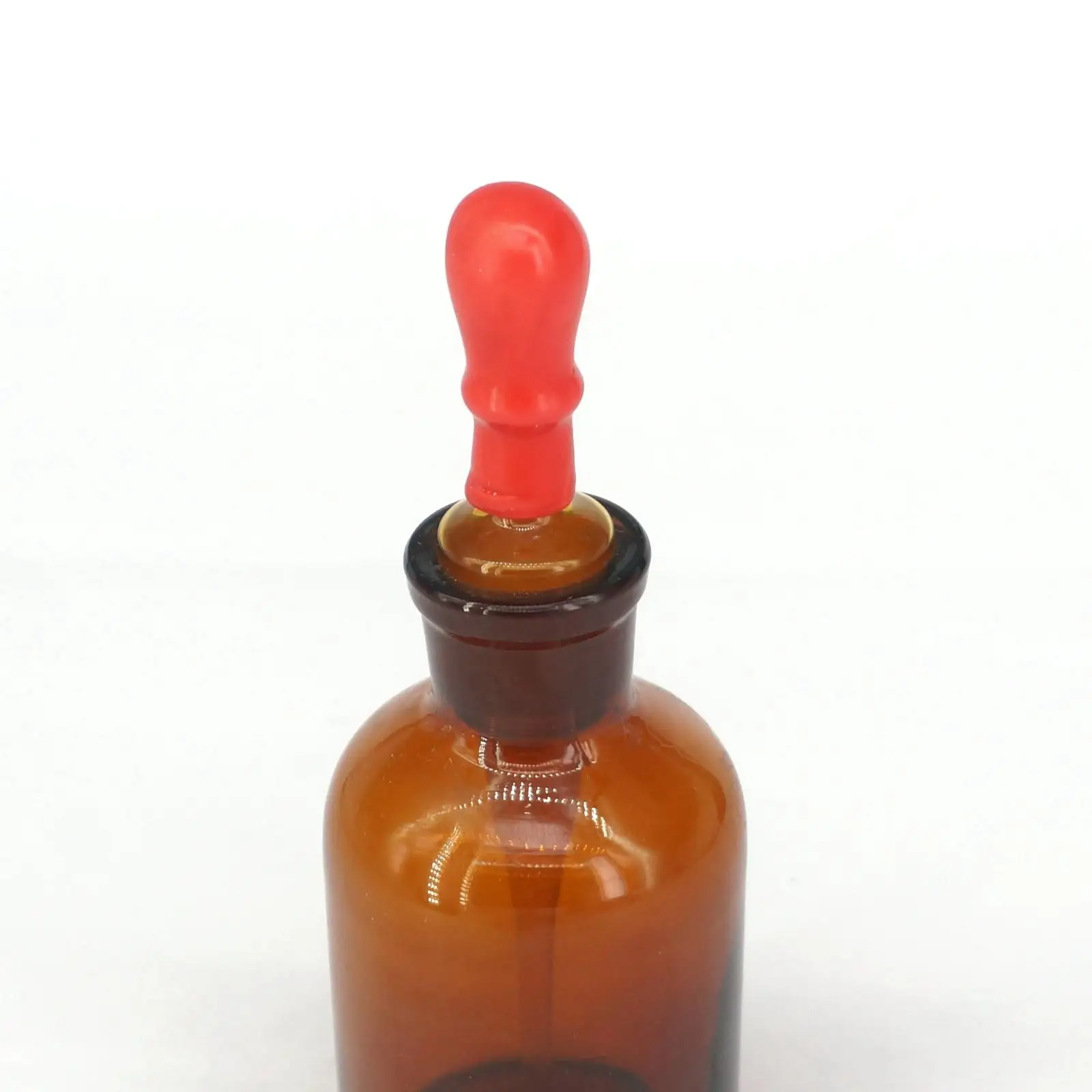 60ML Brown Glass Dropping Bottle Pipette With Ground Stopper and Dropper